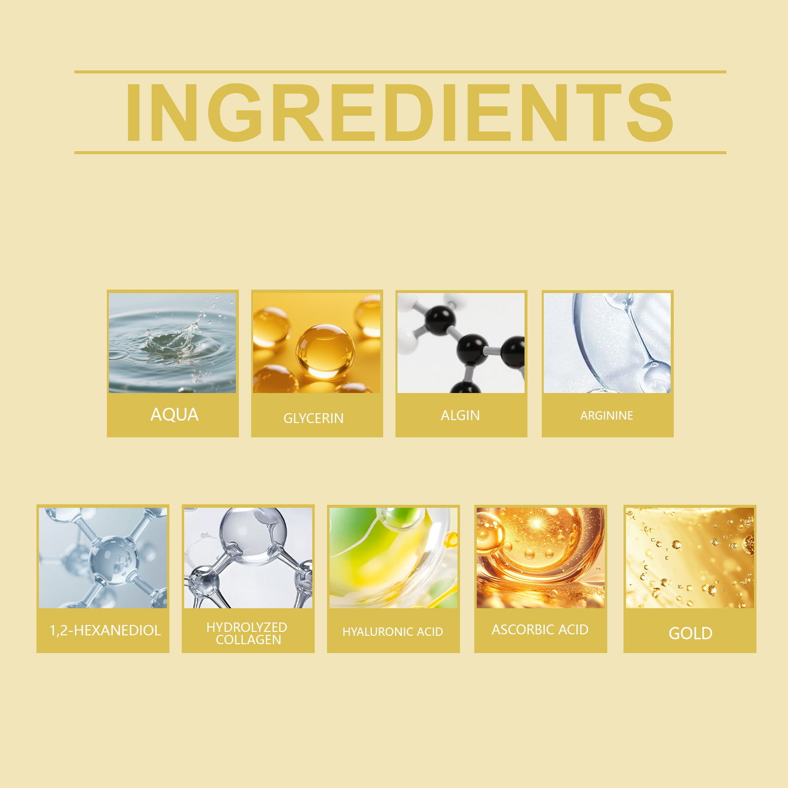 Moisturizing Repairing 24k Gol - đánh giá và giá Luxury Skincare Serum