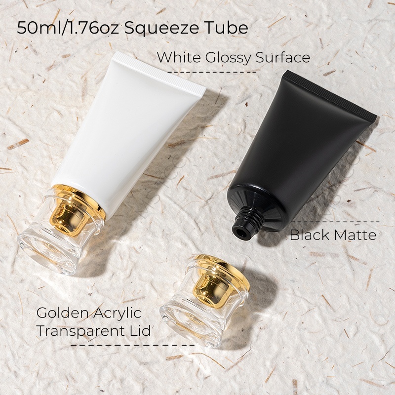 10Pcs 50ml Plastic Squeeze Tub - đánh giá và giá Luxury Skincare Packaging Wholesale
