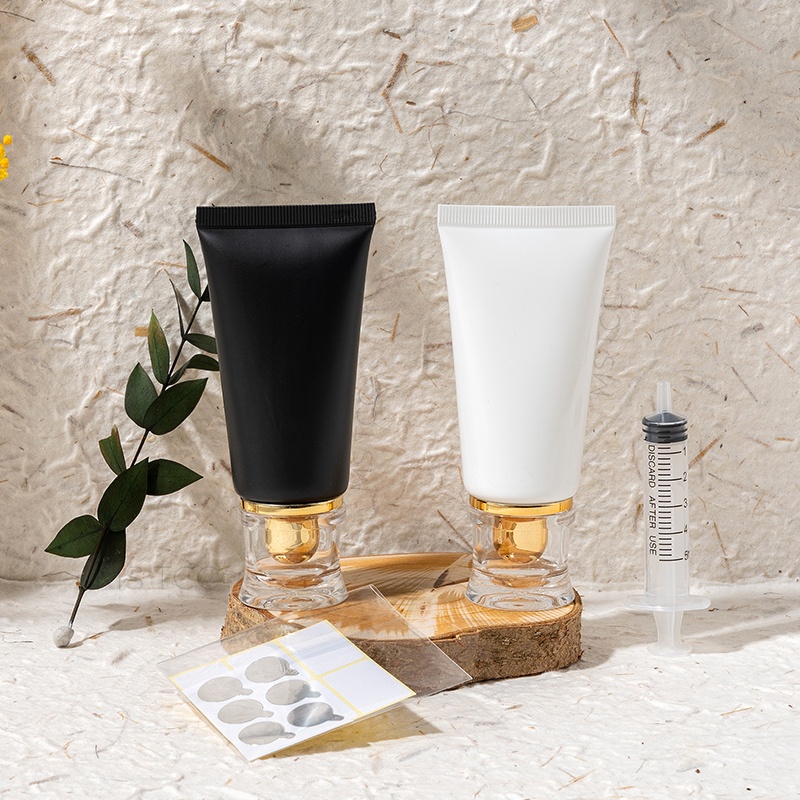 10Pcs 50ml Plastic Squeeze Tub - đánh giá và giá Luxury Skincare Packaging Wholesale