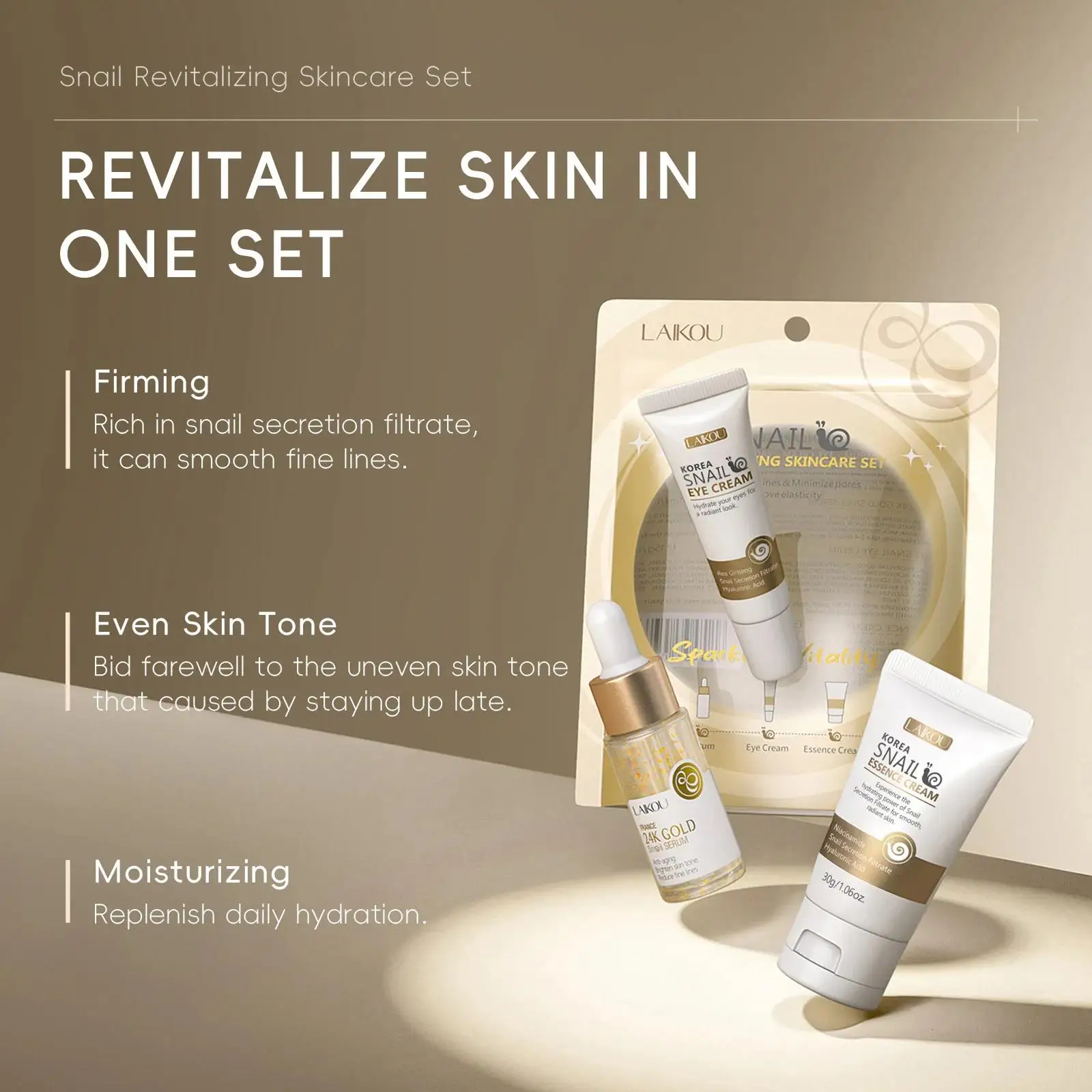 24K Gold Snail Repair Serum Ey - đánh giá và giá Luxury Skincare Serum