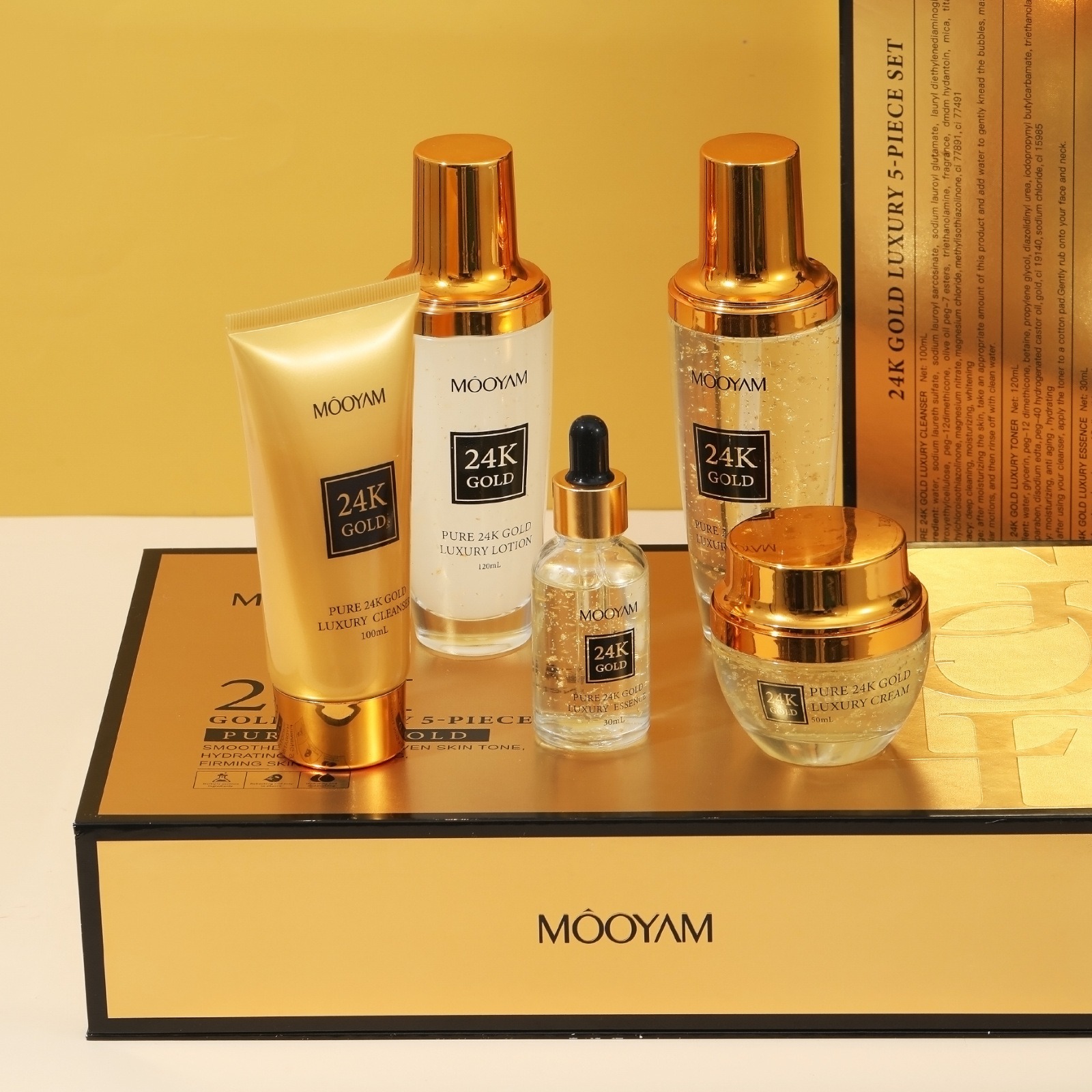 24K Gold LUXURY Moisturizin An - đánh giá và giá Luxury Skincare Lines