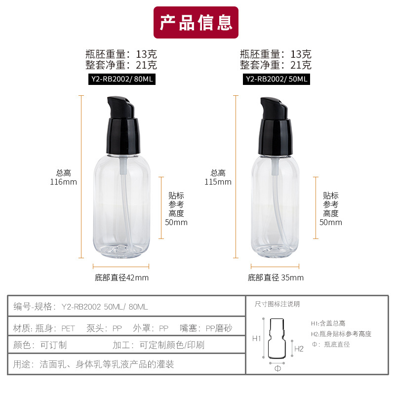 Luxury 50ml 80ml Green Clear B - đánh giá và giá Luxury Skincare Serum
