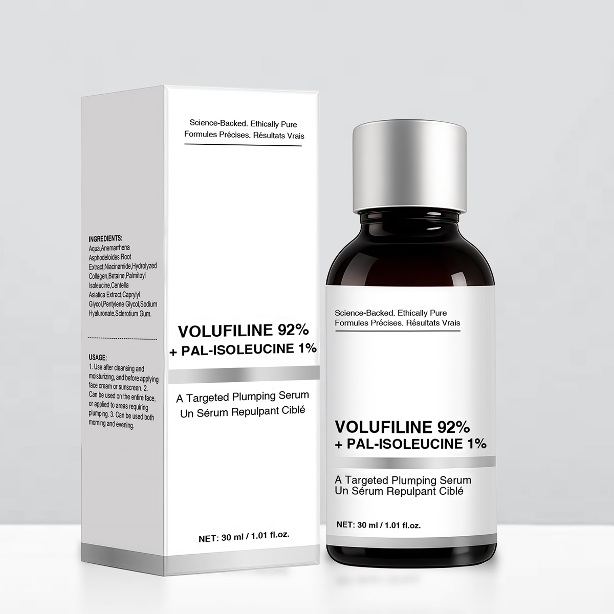 1/2PCS Volufiline Serum, Voluf - đánh giá và giá Peptide Complex Serum