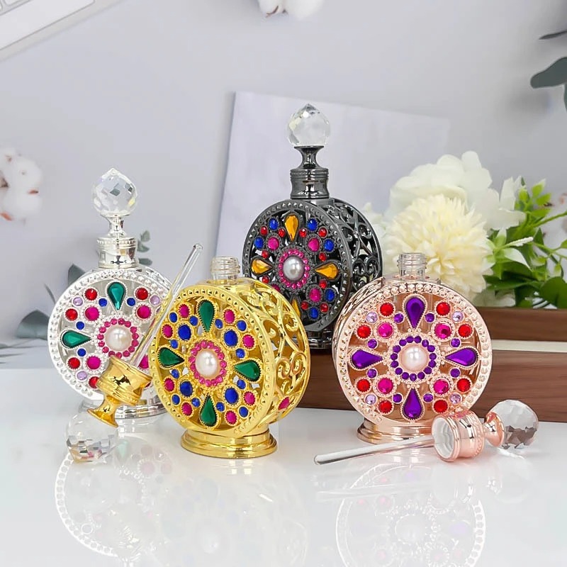 12ML Perfume Bottle Metal Empt - đánh giá và giá Luxury Skincare Oil