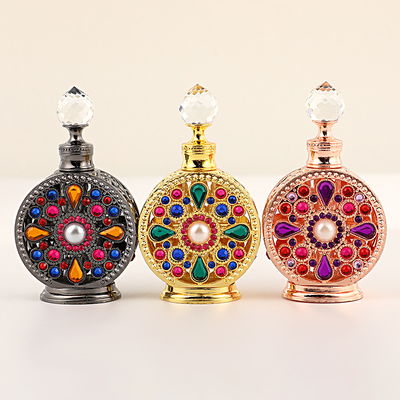 12ML Perfume Bottle Metal Empt - đánh giá và giá Luxury Skincare Oil