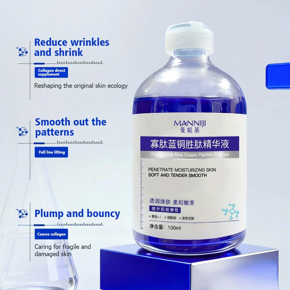 Blue Copper Peptide Essence, F - đánh giá và giá Peptide Complex Serum