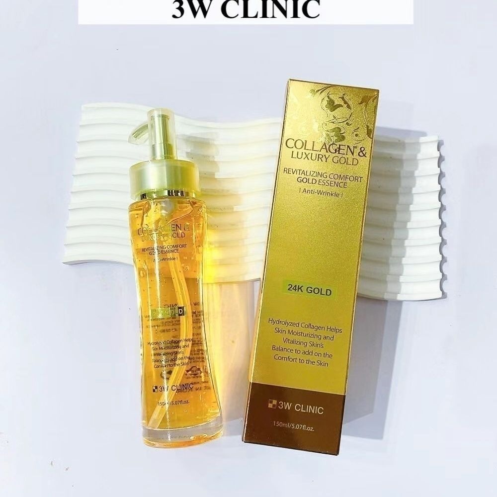 3WCLINIC Collagen & Luxury Gol - đánh giá và giá Luxury Skincare Serum