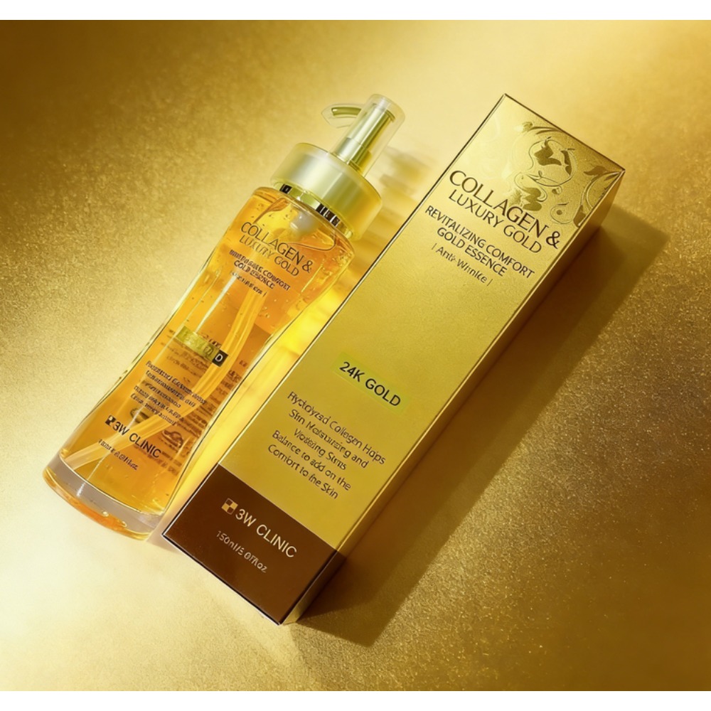3WCLINIC Collagen & Luxury Gol - đánh giá và giá Luxury Skincare Serum